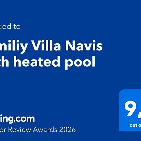 Familiy Navis With Heated Pool Villa